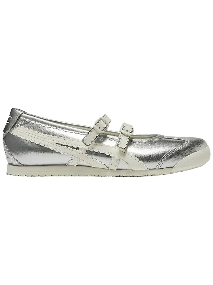 Кроссовки Onitsuka Tiger Wmns Mexico 66 TGRS — изображение 1 из 1, серебряный