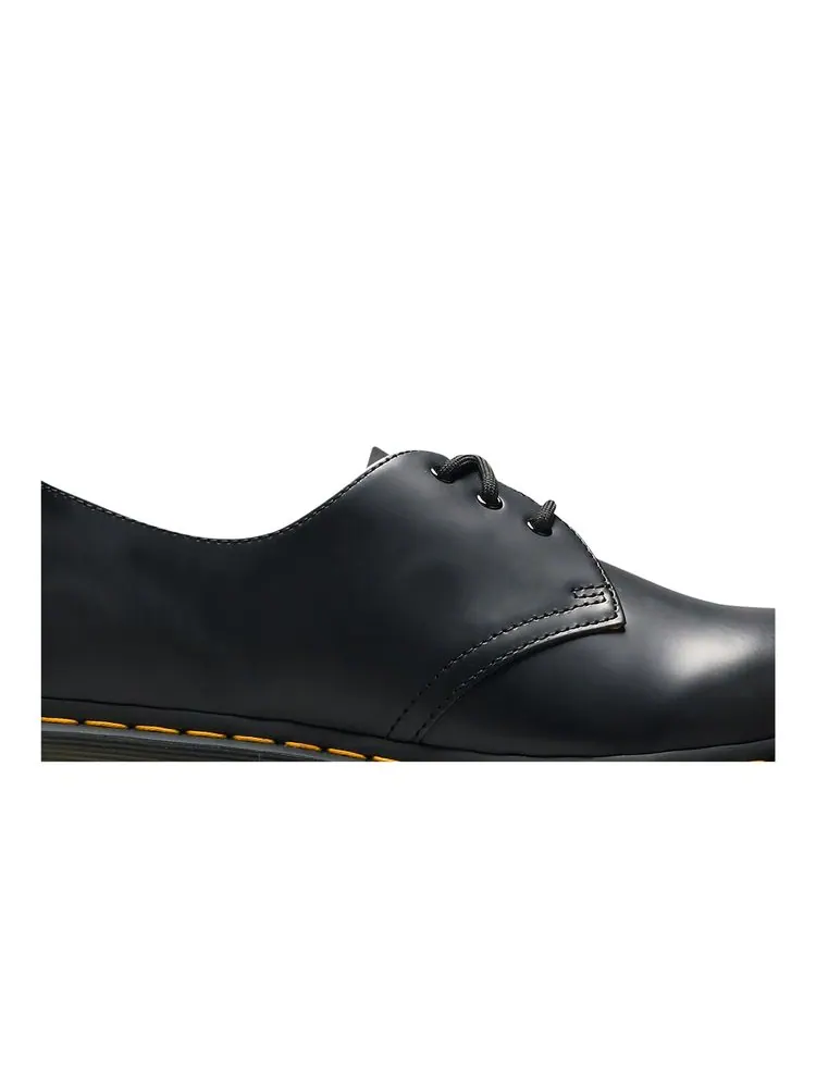 Кроссовки Dr. Martens 1461 'Black Smooth', кожаные — изображение 2 из 8, черный