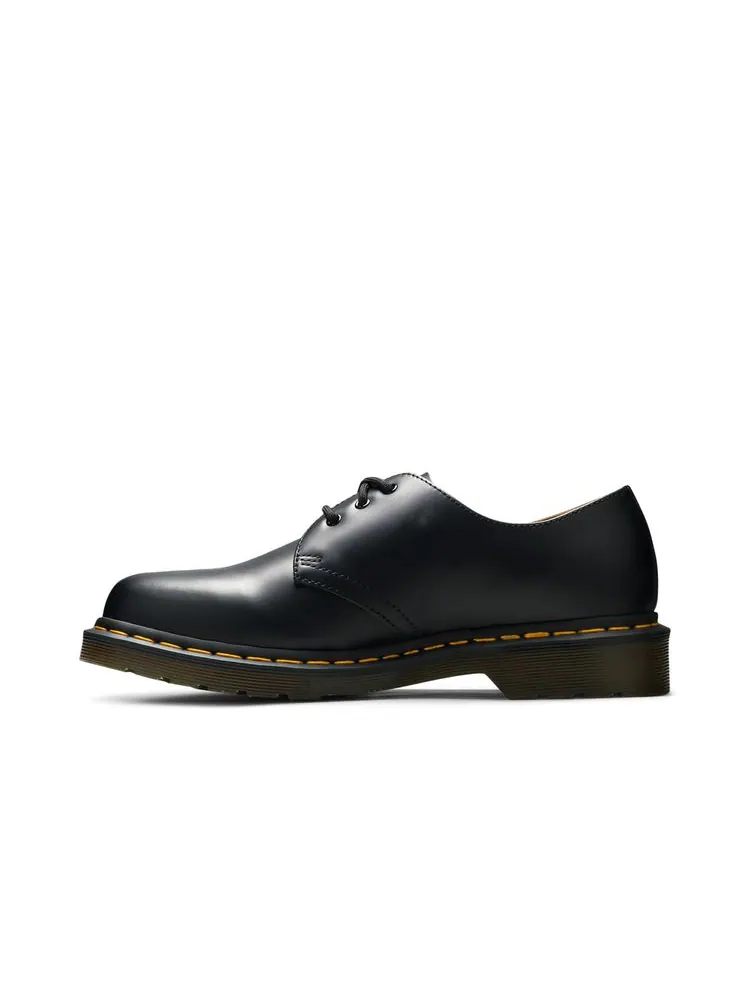 Кроссовки Dr. Martens 1461 'Black Smooth', кожаные — изображение 3 из 8, черный