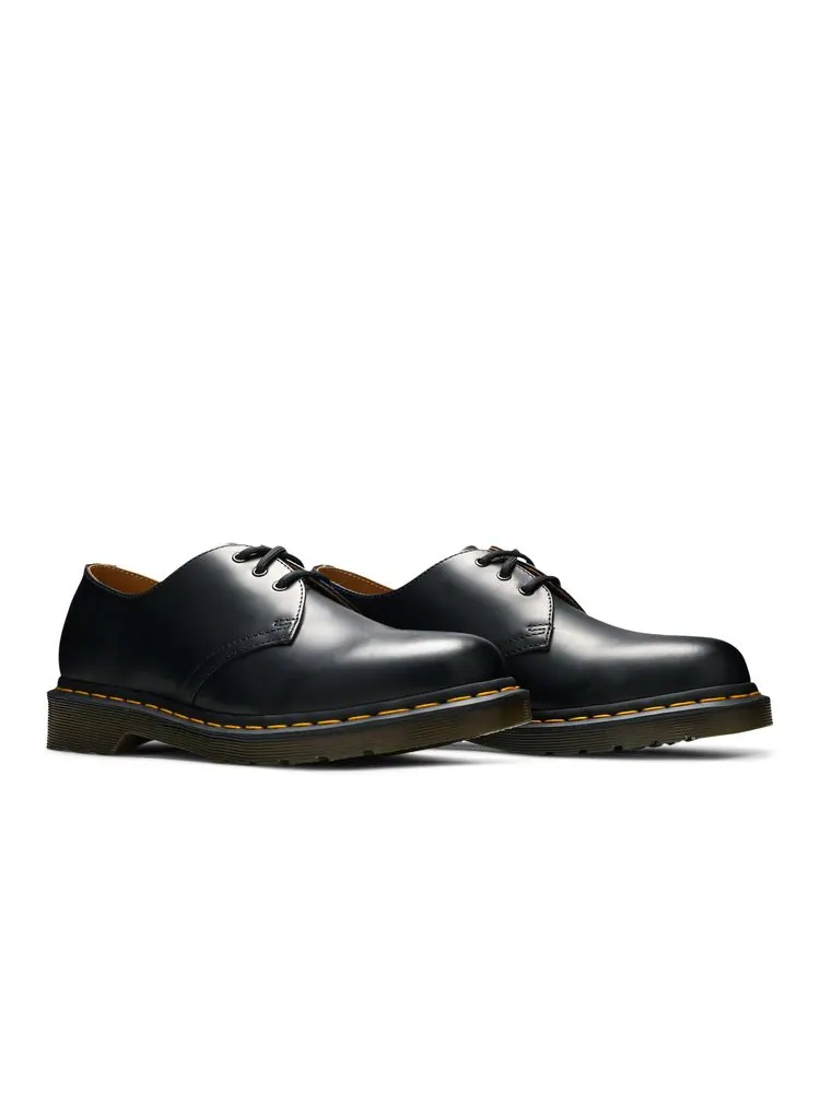 Кроссовки Dr. Martens 1461 'Black Smooth', кожаные — изображение 8 из 8, черный