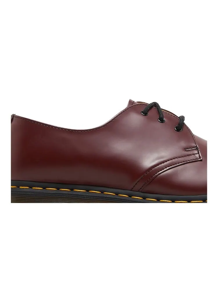 Кроссовки Dr. Martens 1461 Cherry Red, кожаные — изображение 2 из 6, красные