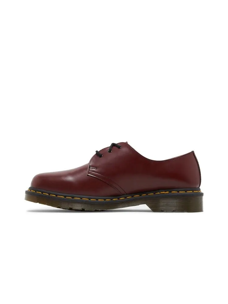 Кроссовки Dr. Martens 1461 Cherry Red, кожаные — изображение 3 из 6, красные