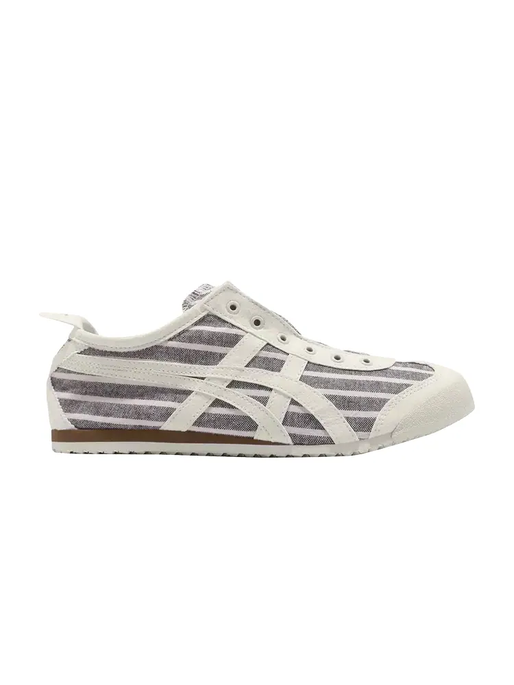 Кроссовки Onitsuka Tiger Mexico 66 Slip-On 'Cream Brown Pinstripes' — изображение 1 из 1, бежевый