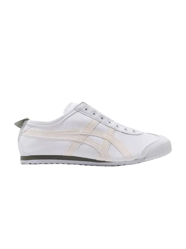 Кроссовки Onitsuka Tiger Mexico 66 Slip-On 'White Birch' — изображение 1 из 1, белый