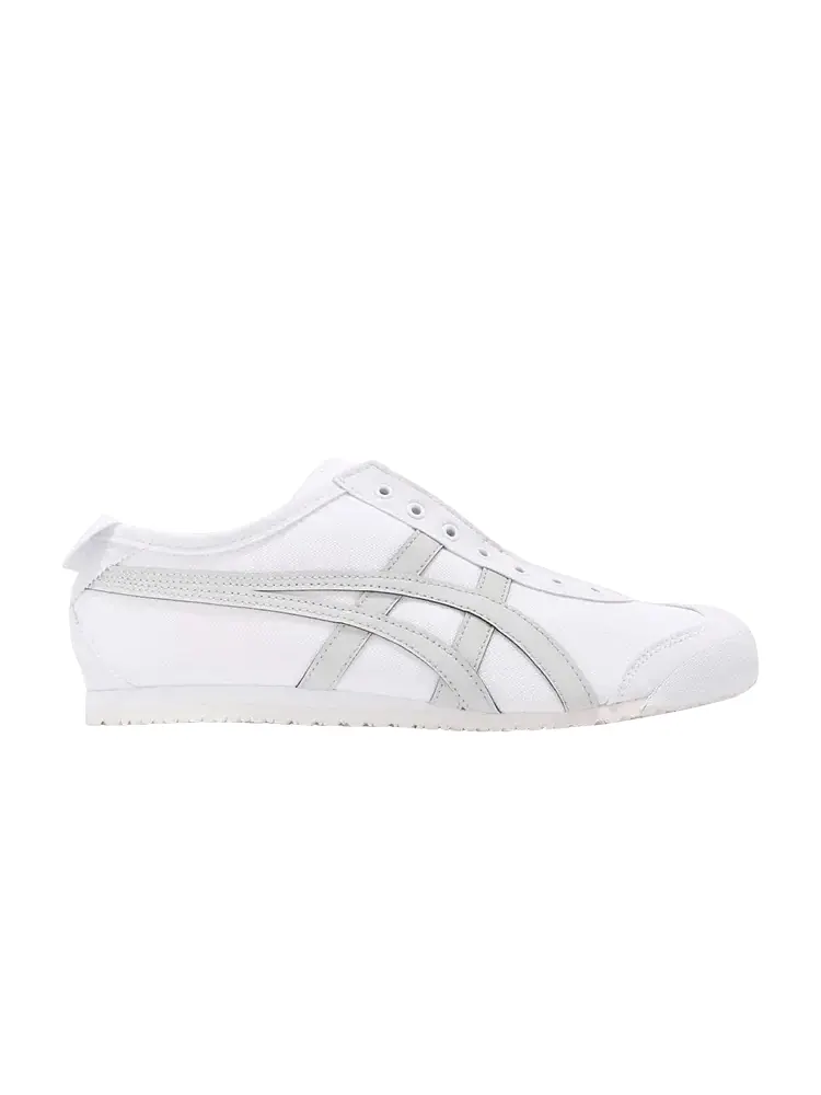 Кроссовки Onitsuka Tiger Mexico 66 Slip-On 'White Light Sage' — изображение 1 из 1, белый