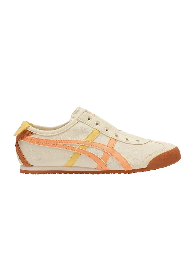 Кроссовки Onitsuka Tiger Mexico 66 Slip-On 'Ivory Summer Dune' — изображение 1 из 1, слоновая кость