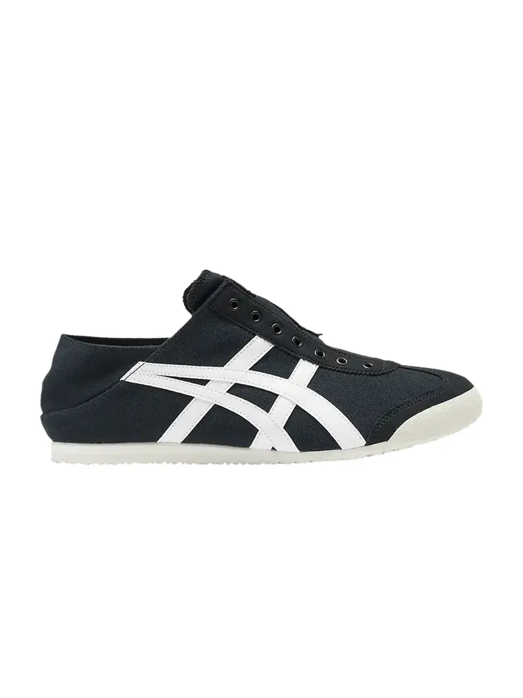 Кроссовки Onitsuka Tiger Mexico 66 Paraty Black White — изображение 1 из 1, черный