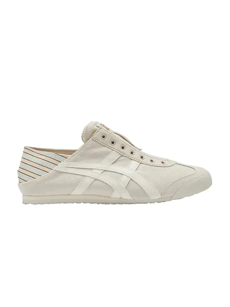 Кроссовки Onitsuka Tiger Mexico 66 Paraty Oatmeal Stripes — изображение 1 из 1, кремовый