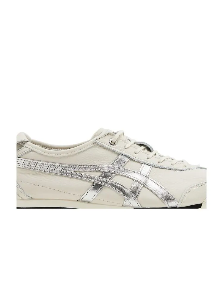 Кроссовки Onitsuka Tiger Mexico 66 SD Birch Silver — изображение 2 из 6, кремовый