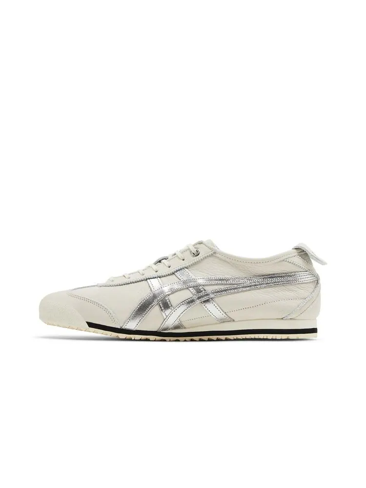 Кроссовки Onitsuka Tiger Mexico 66 SD Birch Silver — изображение 3 из 6, кремовый