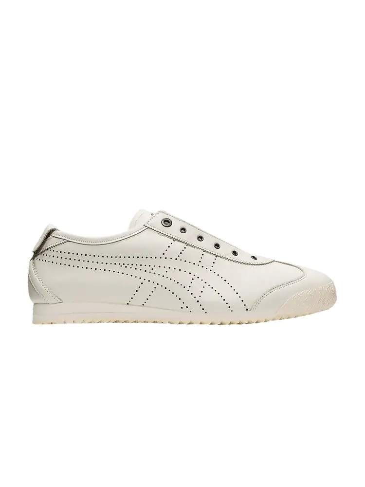 Шлепанцы Onitsuka Tiger Mexico 66 SD Slip-On Punched Stripes - Cream — изображение 1 из 1, кремовый