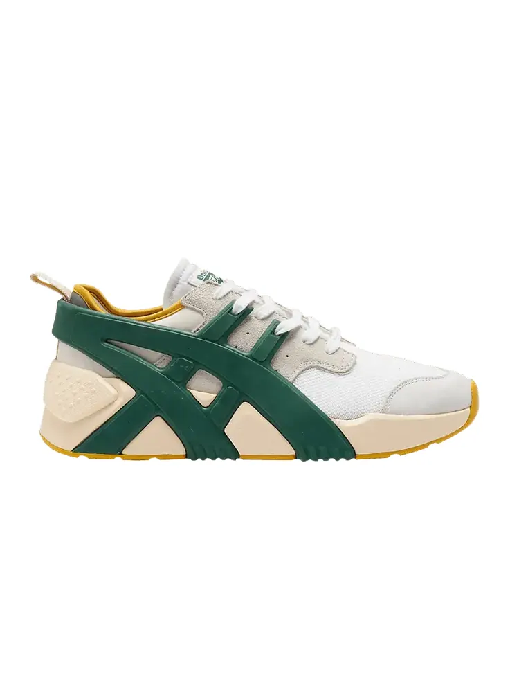 Кроссовки Onitsuka Tiger Big Logo Trainer 2.0 White Pine Green — изображение 1 из 1, белый
