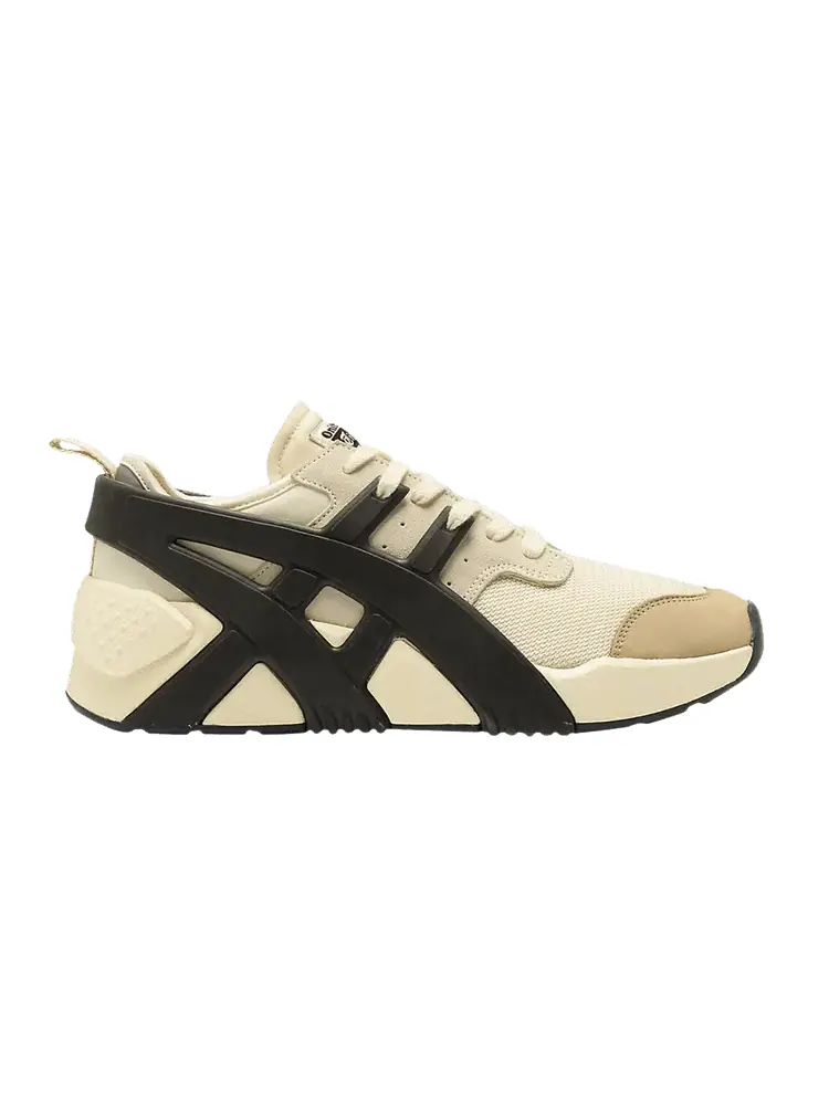 Кроссовки Onitsuka Tiger Big Logo Trainer 2.0 Birch Black — изображение 1 из 1, кремовый