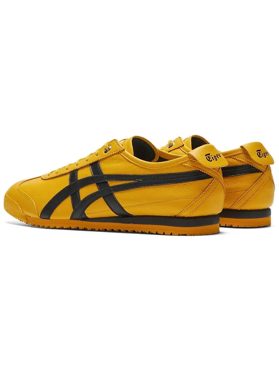 Кроссовки Onitsuka Tiger Mexico 66 SD Yellow/Black — изображение 4 из 7, желтый/черный