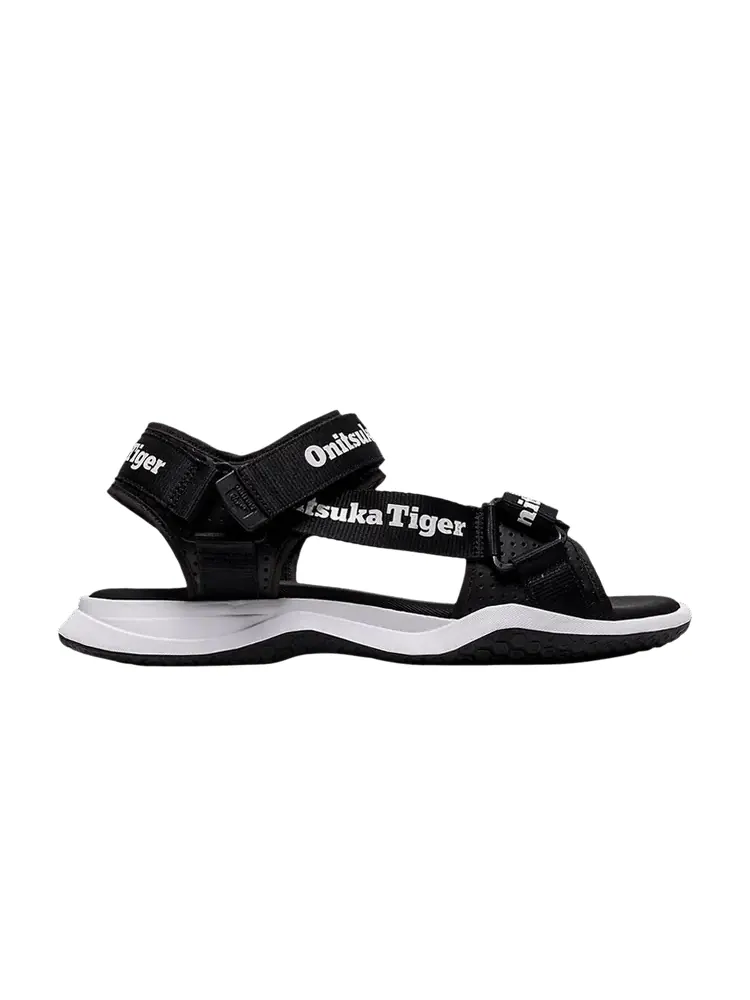 Кроссовки Onitsuka Tiger Ohbori Strap Black White — изображение 1 из 1, черный