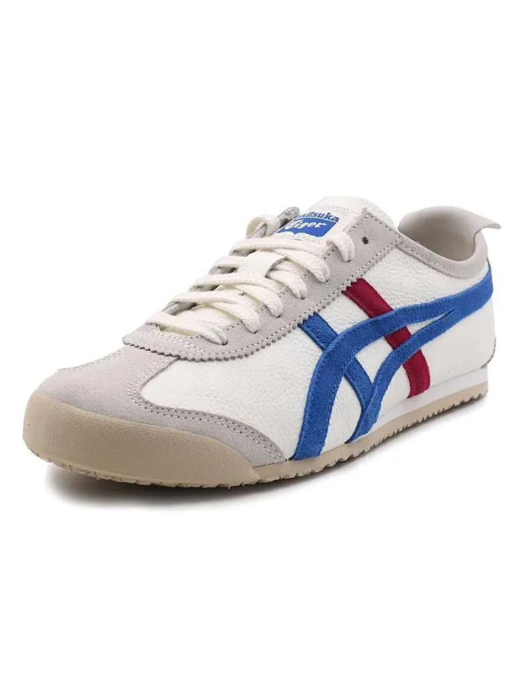 Кроссовки Onitsuka Tiger Mexico 66 Vintage — изображение 3 из 5, белый/синий/красный