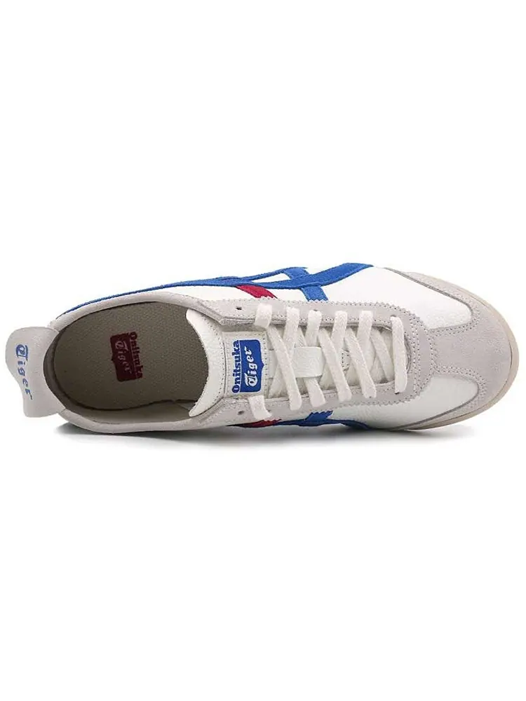 Кроссовки Onitsuka Tiger Mexico 66 Vintage — изображение 4 из 5, белый/синий/красный