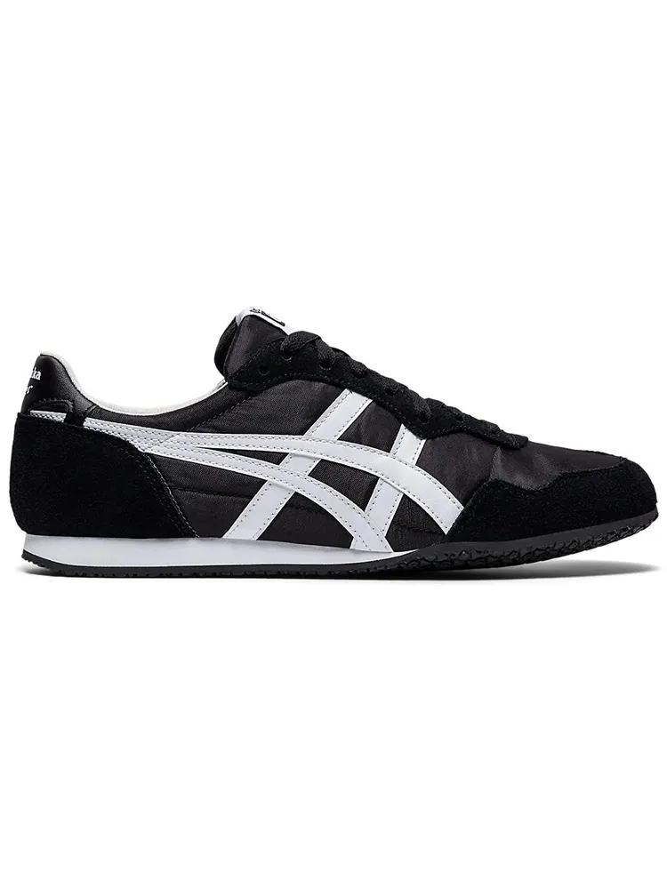 Кроссовки Onitsuka Tiger Serrano — изображение 4 из 8, черный/белый