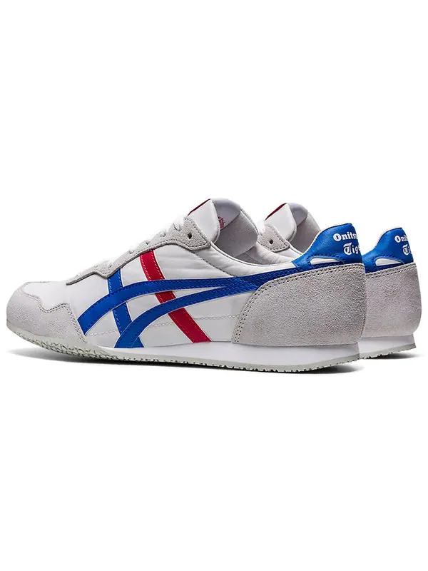 Кроссовки Onitsuka Tiger Serrano — изображение 4 из 4, белый/синий/красный