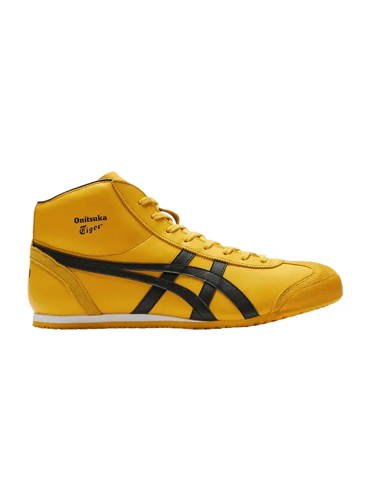 Кроссовки Onitsuka Tiger Mexico Mid Runner Yellow Black — изображение 1 из 1, желтый