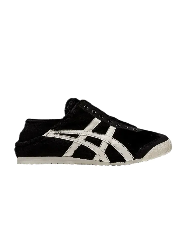 Кроссовки Onitsuka Tiger Mexico 66 Paraty Black Fur — изображение 1 из 1, черный