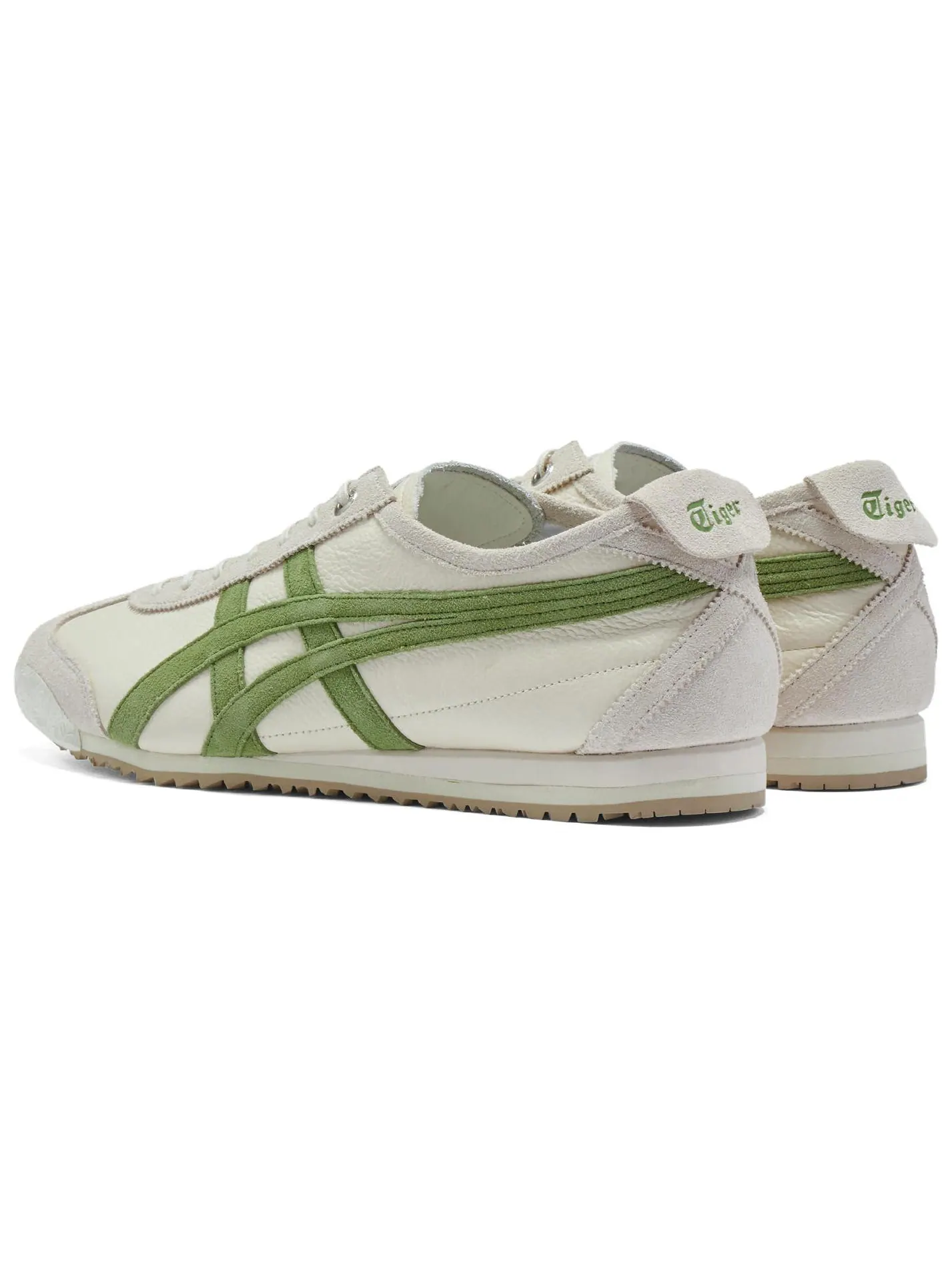Кроссовки Onitsuka Tiger Mexico 66 SD — изображение 4 из 10, кремовый/зеленый