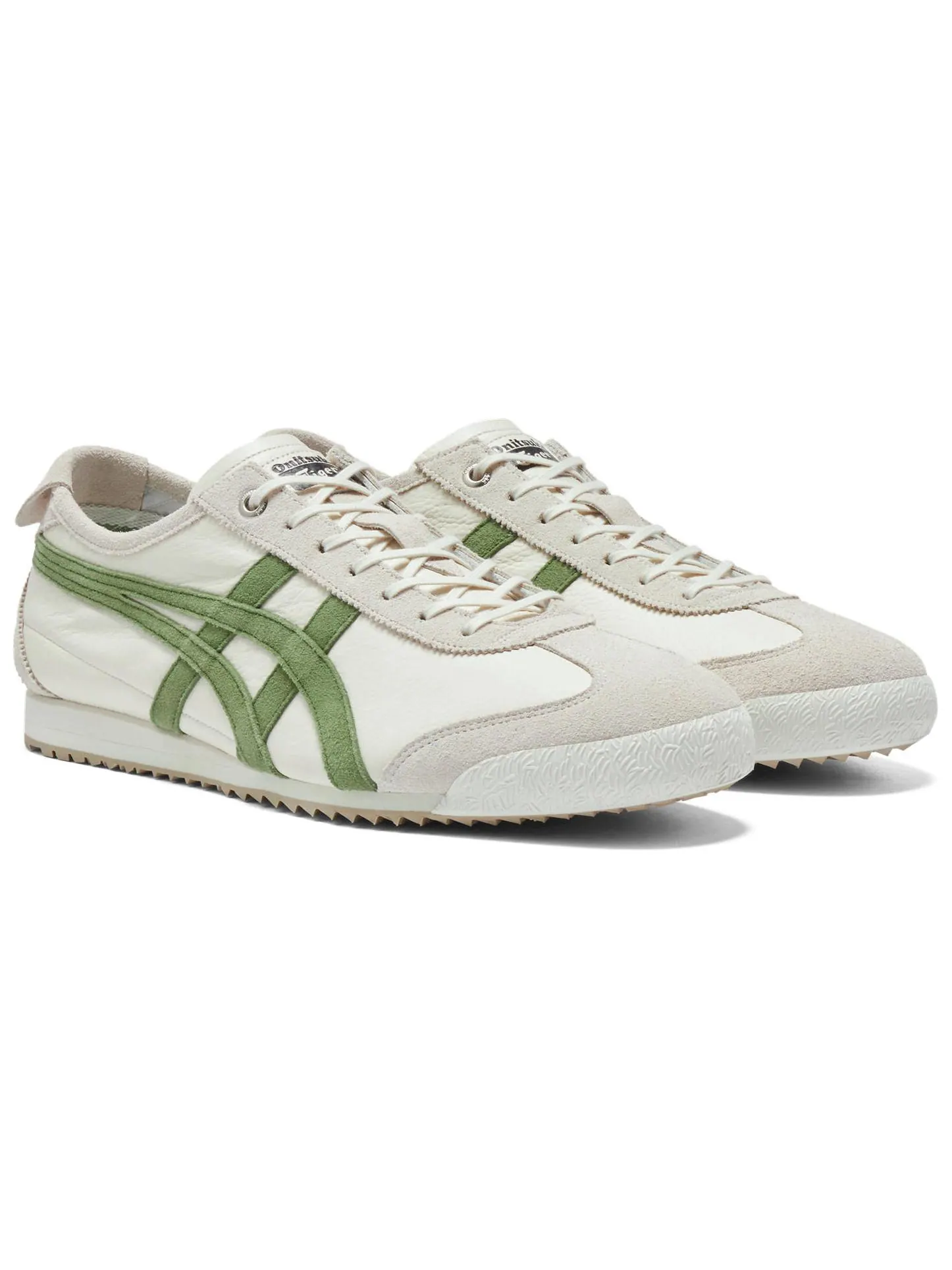 Кроссовки Onitsuka Tiger Mexico 66 SD — изображение 5 из 10, кремовый/зеленый