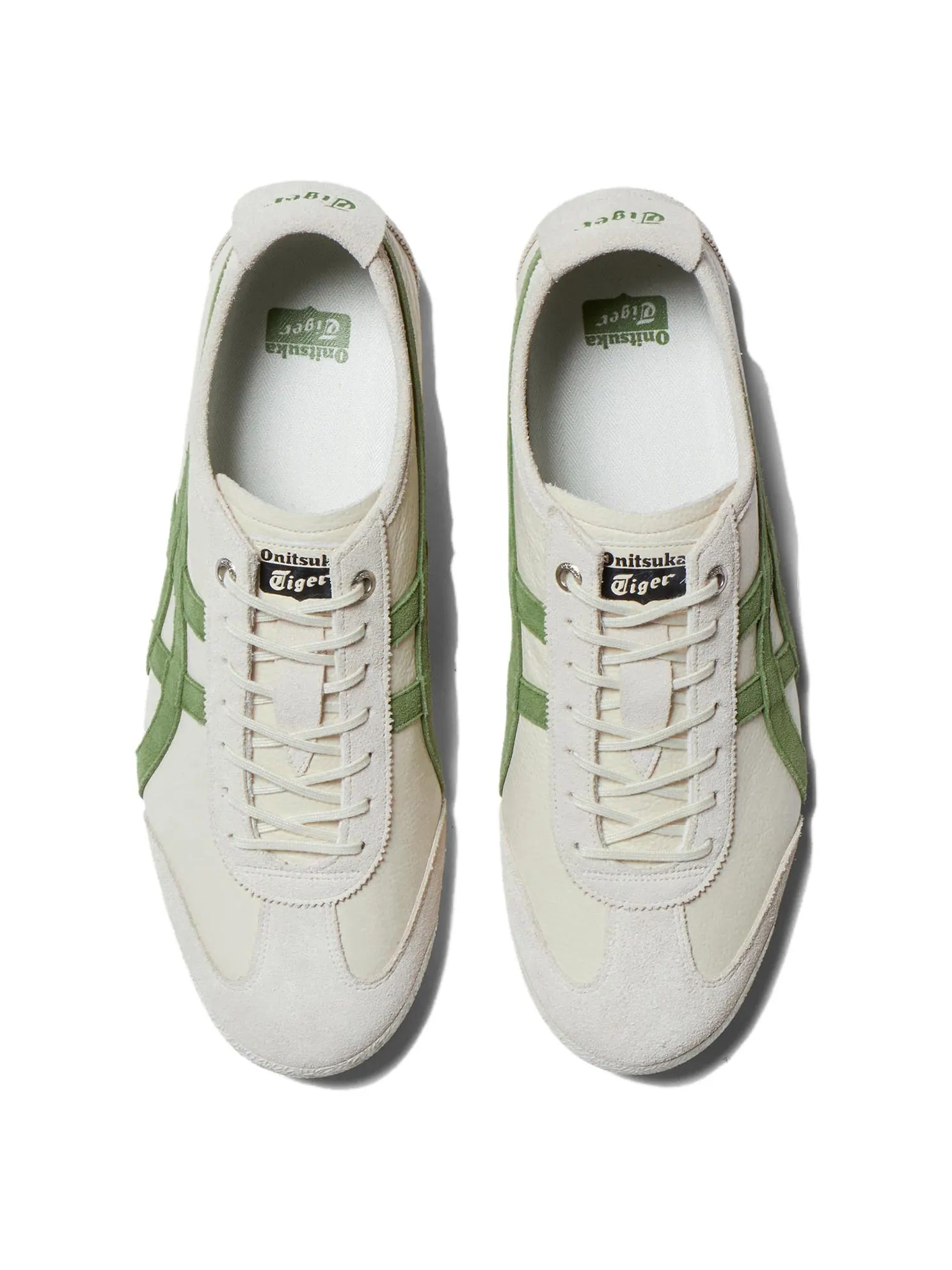 Кроссовки Onitsuka Tiger Mexico 66 SD — изображение 6 из 10, кремовый/зеленый
