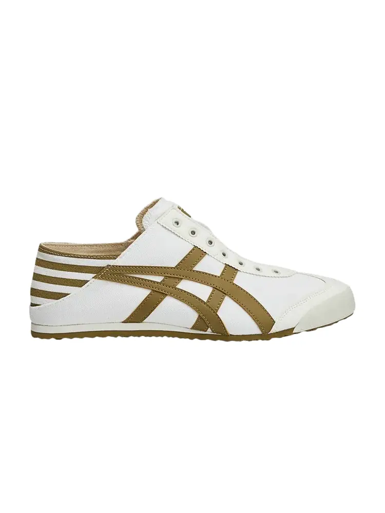 Кроссовки Onitsuka Tiger Mexico 66 Paraty 'White Mustard Brown' — изображение 1 из 1, белый/коричневый