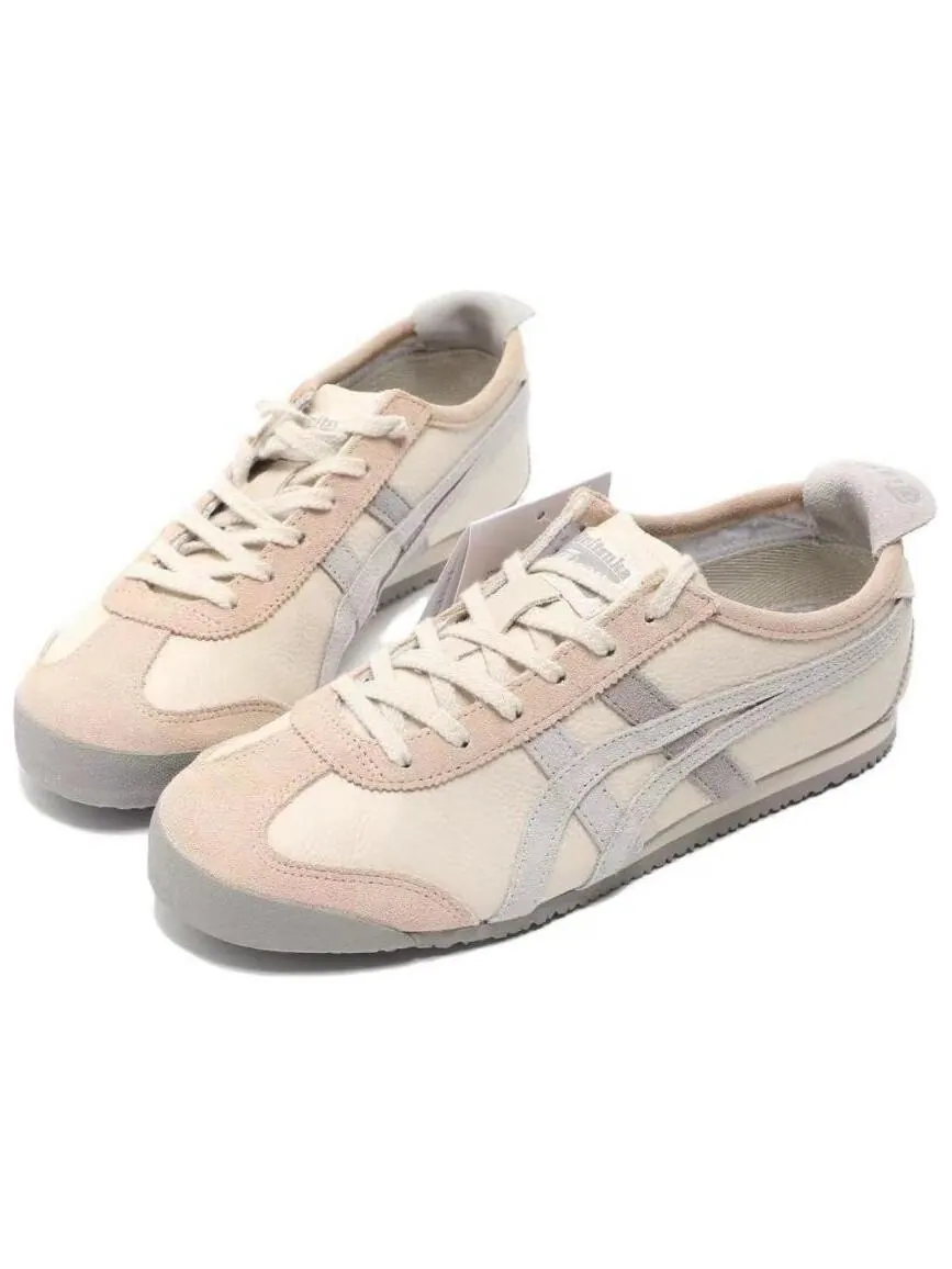 Кроссовки Onitsuka Tiger Mexico 66 унисекс — изображение 3 из 4, кремовый/серый