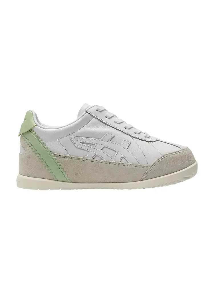 Кроссовки Mollety 'White Green Fig' — изображение 1 из 1, белый зеленый