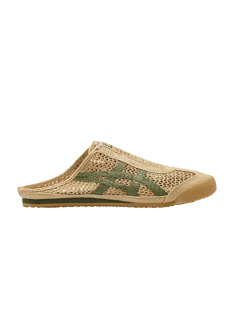 Кроссовки Onitsuka Tiger Mexico 66 Sabot Beige Green — изображение 1 из 1, желто-коричневый