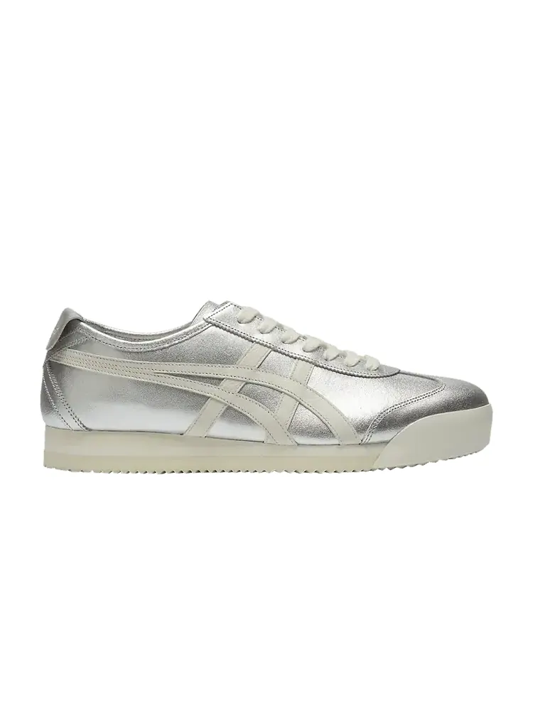 Кроссовки Onitsuka Tiger Mexico 66 SD PF Pure Silver Cream — изображение 1 из 1, серебряный