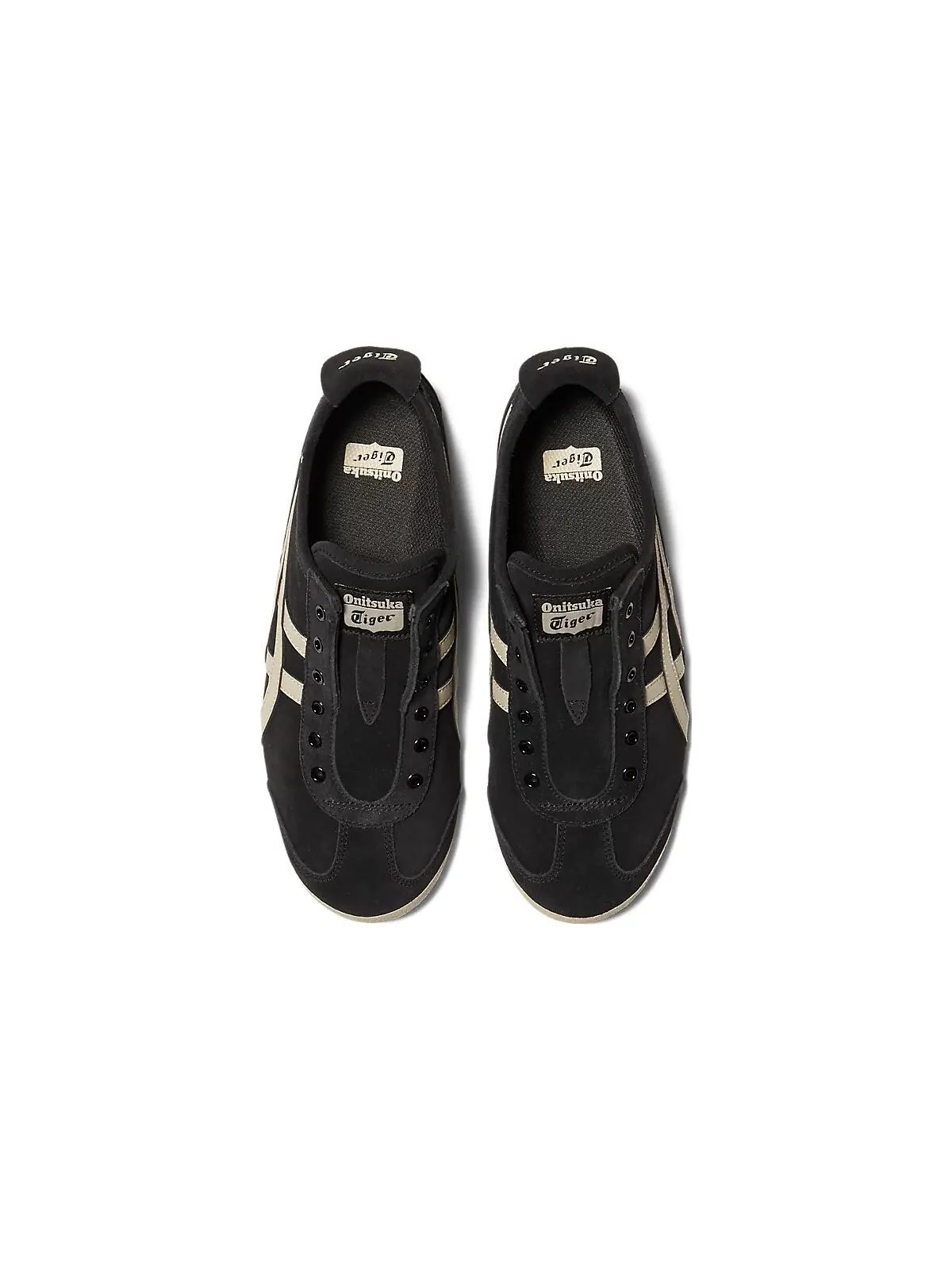 Кроссовки Onitsuka Tiger Mexico 66 Slip-On — изображение 5 из 7, черный/бежевый