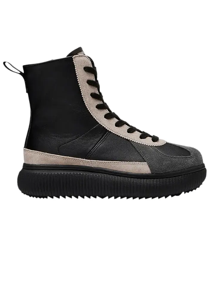 Ботинки Onitsuka Tiger Delecity Boot Black Grey — изображение 1 из 1, черный
