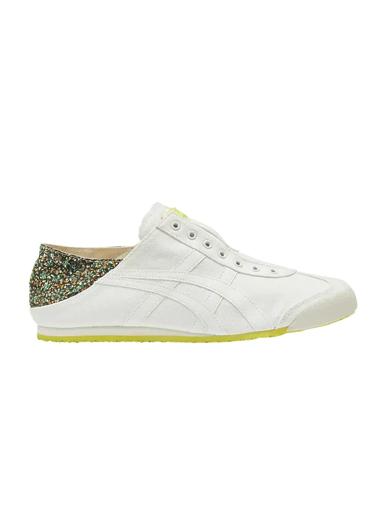 Кроссовки Onitsuka Tiger Mexico 66 Paraty Cream Floral — изображение 1 из 1, кремовый