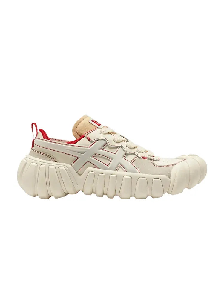 Кроссовки Onitsuka Tiger Dentigre LS Cream Classic Red — изображение 1 из 1, кремовый