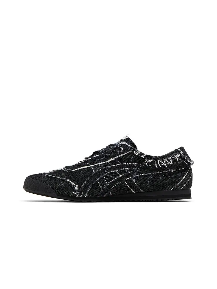 Кроссовки Onitsuka Tiger Mexico 66 SD Black Denim — изображение 3 из 6, черный