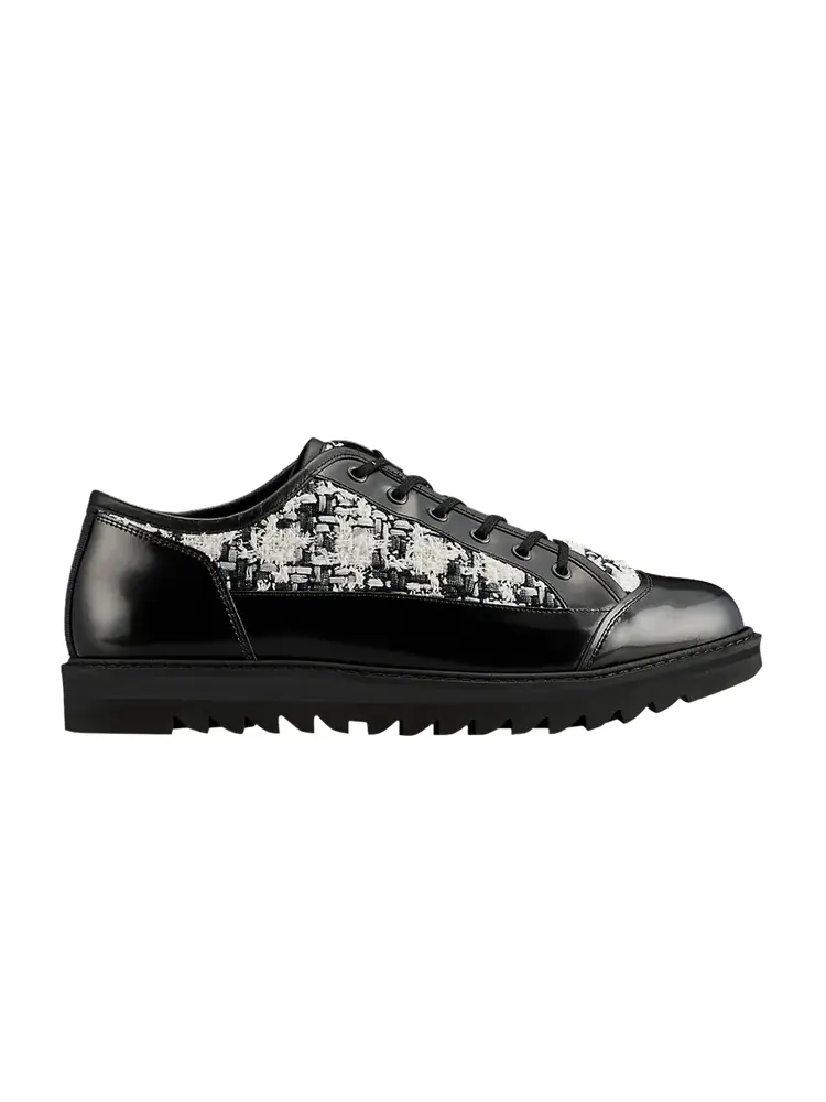 Кроссовки Onitsuka Tiger Blucher Lo Black White Tweed — изображение 1 из 1, черный