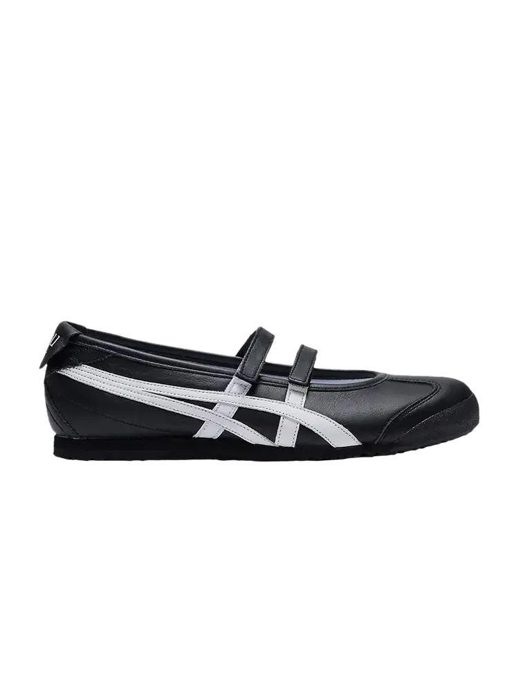 Кроссовки Onitsuka Tiger PATOU x Mexico 66 Ballerina Black White — изображение 1 из 1, черный