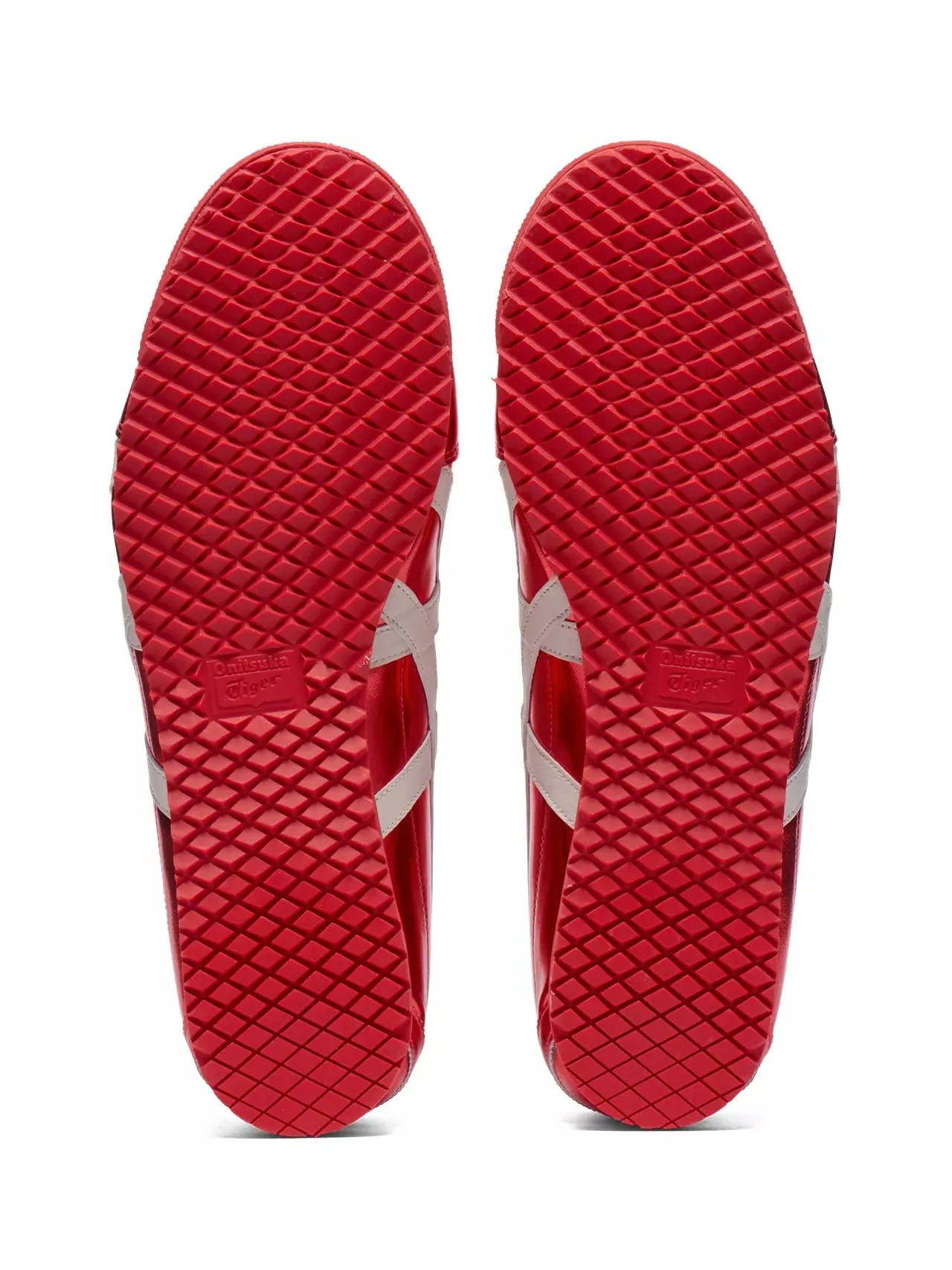 Кроссовки Onitsuka Tiger Mexico 66 SD Metallic Series — изображение 5 из 8, красный/кремовый