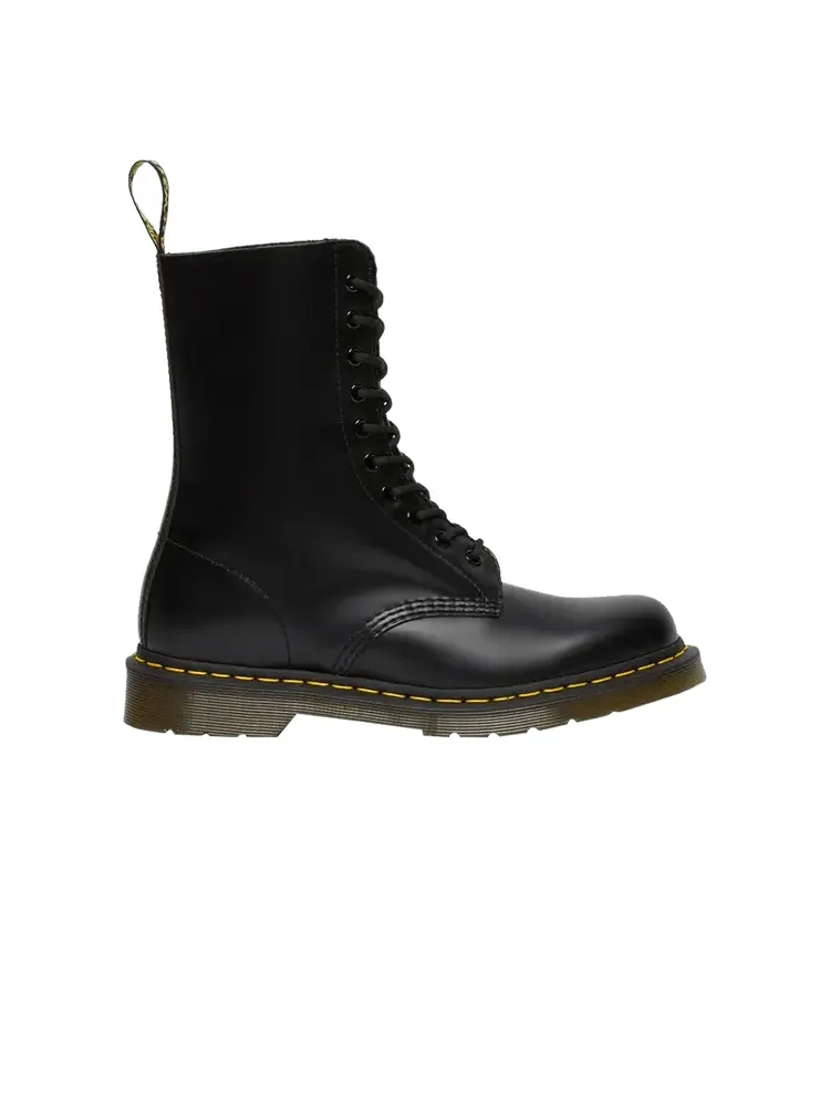 Кроссовки Dr. Martens Mid 'Black', кожаные — изображение 1 из 1, черный