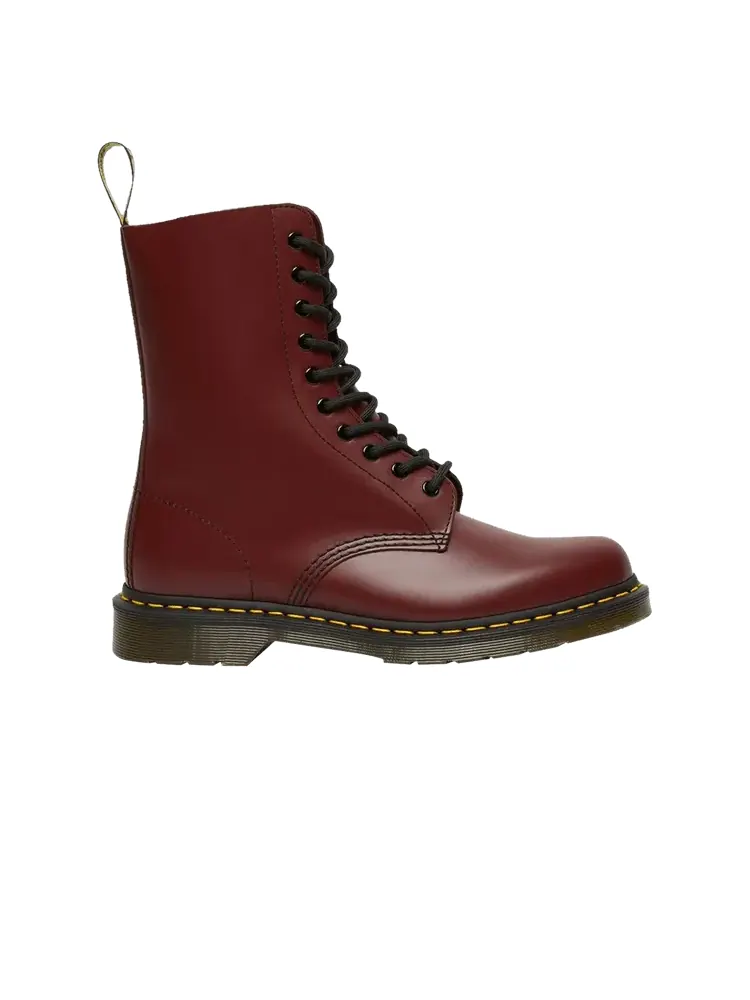Ботинки Dr. Martens 1490 Mid, кожаные — изображение 1 из 1, красные