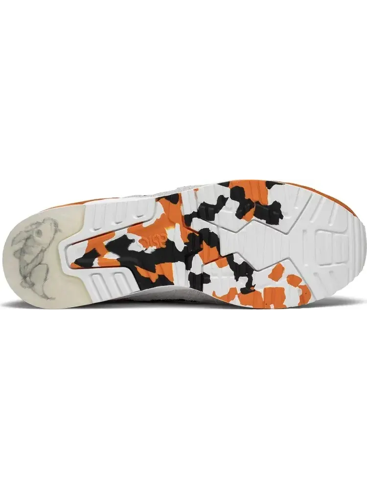 Кроссовки afew x beams x gel lyte 3 'orange koi' Asics, апельсин — изображение 4 из 8, оранжевый