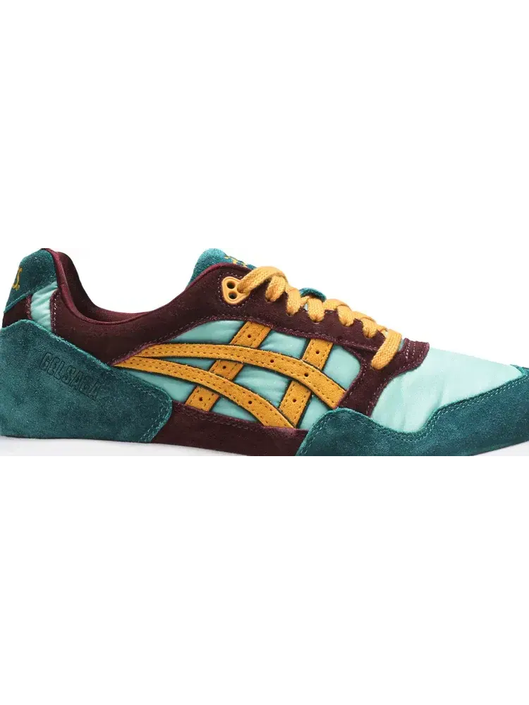 Кроссовки gel saga 'sage everglade' Asics — изображение 2 из 7, зеленый
