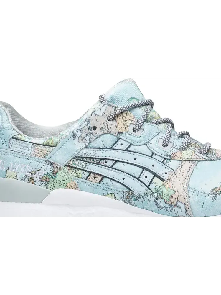 Кроссовки atmos x gel lyte 3 'world map' Asics — изображение 2 из 8, синий