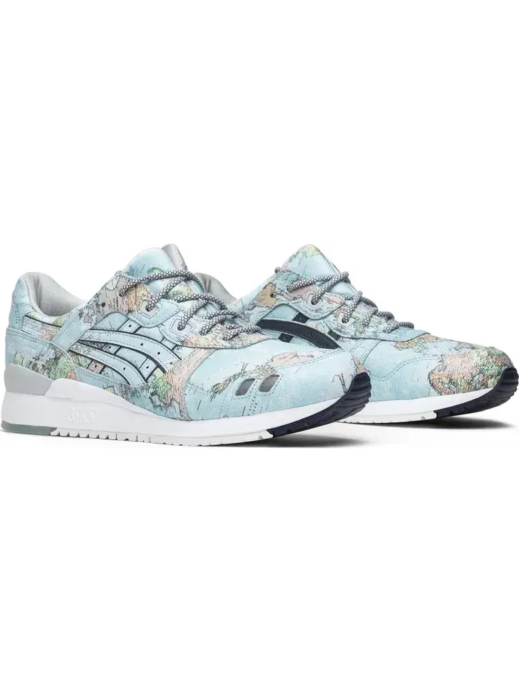 Кроссовки atmos x gel lyte 3 'world map' Asics — изображение 8 из 8, синий