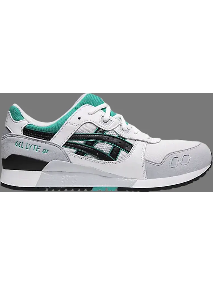 Кроссовки gel lyte 3 'white black' Asics — изображение 1 из 1, белый
