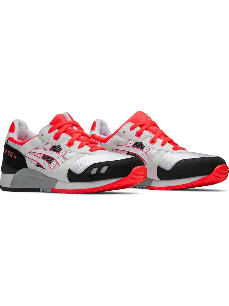 Кроссовки gel lyte 3 og retro 'flash coral' Asics — изображение 8 из 8, красный