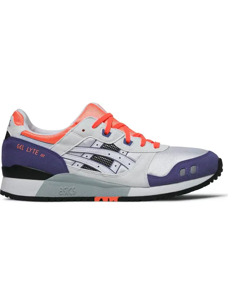 Кроссовки gel lyte 3 og retro 'orange purple' 2020 Asics — изображение 1 из 8, белый